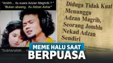 10 Meme Kocak Halu Ini Menggoda Imanmu Saat Berpuasa