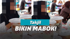 Ilustrasi takjil bikin mabuk