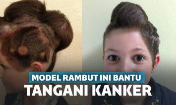 Model rambut balon