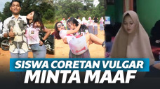Viral Siswa SMA di Riau Bikin Coretan Vulgar Rayakan Kelulusan, Netizen Geram!