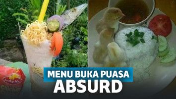 Menu buka puasa absurd