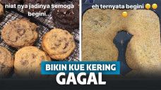 Deretan Hasil Memasak Kue Kering yang Gagal Ini Bikin Tepok Jidat!
