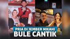 Nikahi Bule Cantik, Pria Jember Ini Ngakak Saat Ditanya Soal 'Wik-Wik'