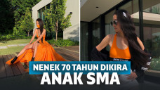 Netizen Tak Percaya, Wanita Cantik Ini Ternyata adalah Nenek-Nenek Usia 70 Tahun