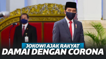 Jokowi Ajak Rakyat Hidup Damai Bersama Corona, Ini Kata Istana!