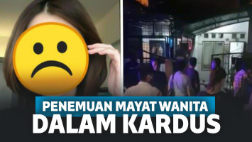 Penemuan mayat wanita dalam kardus