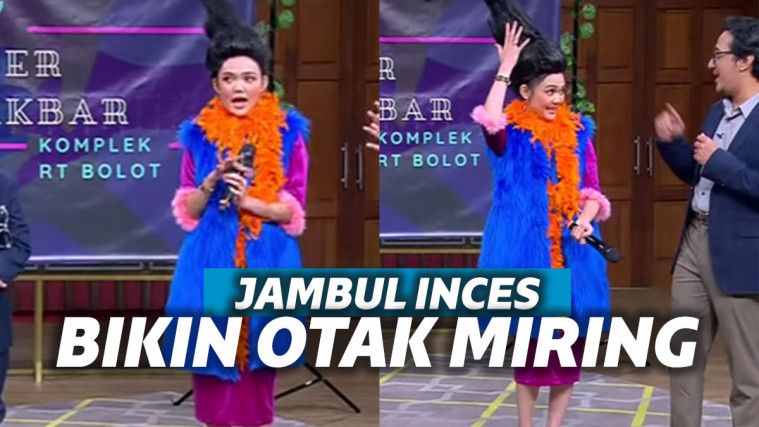 Rina Nose Sebut Jambul Menjulang Bikin Otak Inces Miring