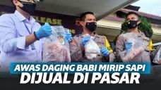 Polisi Bongkar Perdagangan Daging Babi Mirip Sapi di Bandung, 1 Tahun Sudah Beredar!