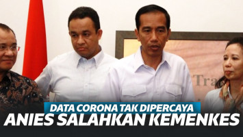 Data Corona DKI Tak Dipercaya Warga, Anies: Kami Frustasi Sama Kemenkes!