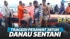 Misteri Pesawat Jatuh di Danau Sentani, Pilot Sempat Teriak 'Mayday'!