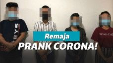 Prank pura-pura terinfeksi corona