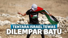 Ilustrasi remaja Palestina