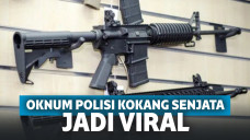 Heboh Oknum Polisi Pamer Kokang Senpi Bilang "Pacarmu Bisa Gini?", Kini Diperiksa Propam!