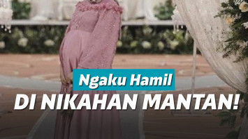 ilustrasi wanita Mengaku Hamil di Resepsi Mantan