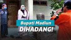 penjemputan santri oleh bupati Madiun