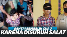 Nger! Kesal Disuruh Rajin Salat, Santri Sembelih Pengurus Ponpes di Sumsel