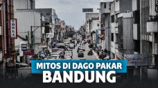 Ilustrasi jalanan di Bandung
