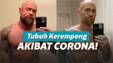 foto sebelum dan sesudah terjangkit covid-19