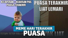 Meme puasa terakhir