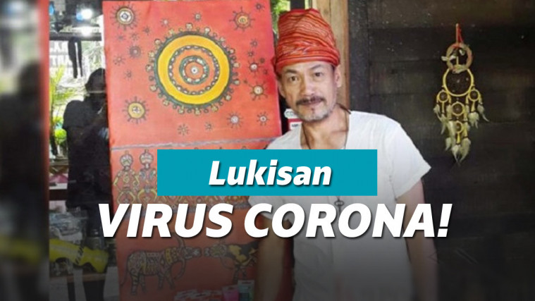 Terinspirasi Virus Corona Seniman Ini Hasilkan Lukisan 