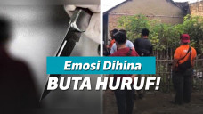 Seorang pria di Bandung tega menusuk temannya lantaran skit hati diejek buta huruf