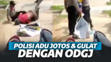Viral 2 Polisi Adu Jotos dan Gulat Lawan Orang Gangguan Jiwa di Aceh