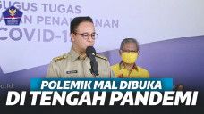 Soal Polemik Mal Buka 5 Juni, Anies: Itu Imajinasi dan Fiksi!