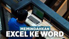 Cara memindahkan Excel ke Word