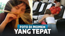 Foto di momen yang tepat