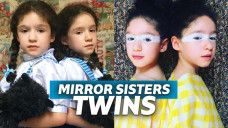 mirror sisters Emma and Sophie Schorr