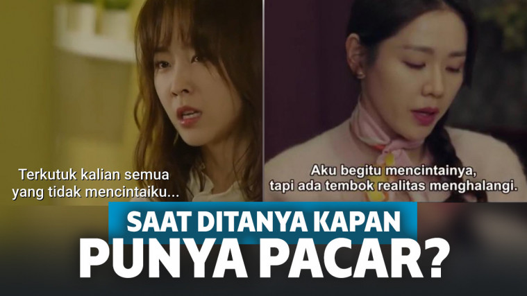 Meme Kocak Drama Korea Saat Ditanya Kapan Punya Pacar