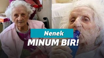 nenek usia 103 minum bir setelah sembuh dari covid-19