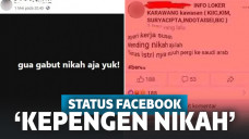 5 Status Kepengen Nikah dari Netizen Facebook Ini Kocak Sekaligus Ngeselin