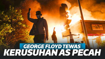 Memanas, Massa Bakar Supermarket. Kerusuhan Massal Pecah di Amerika Serikat