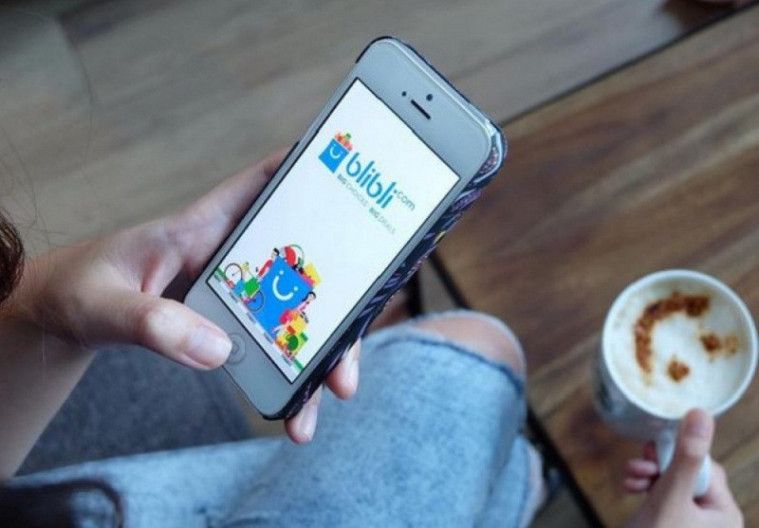 Ilustrasi belanja di Blibli.com