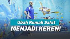 Lukisan Seniman Ini Ubah Rumah Sakit Jadi Lebih Indah