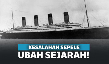 Kesalahan sepele mengubah sejarah