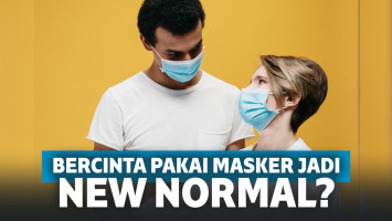 Ilustrasi bercinta pakai masker