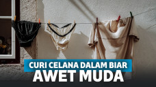 Ilustrasi curi celana dalam