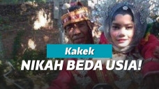 Viral pernikahan  pasangan beda usia terpaut 39 tahun