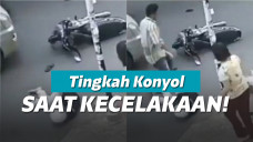 korban kecelakaan yang dilompati 3 kali