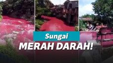 Air Parit Berubah Warna