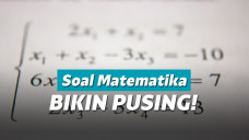 Ilustrasi soal matematika sulit
