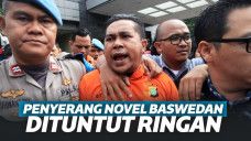 Heboh Terdakwa Penyerang Novel Baswedan Hanya Dituntut 1 Tahun Penjara