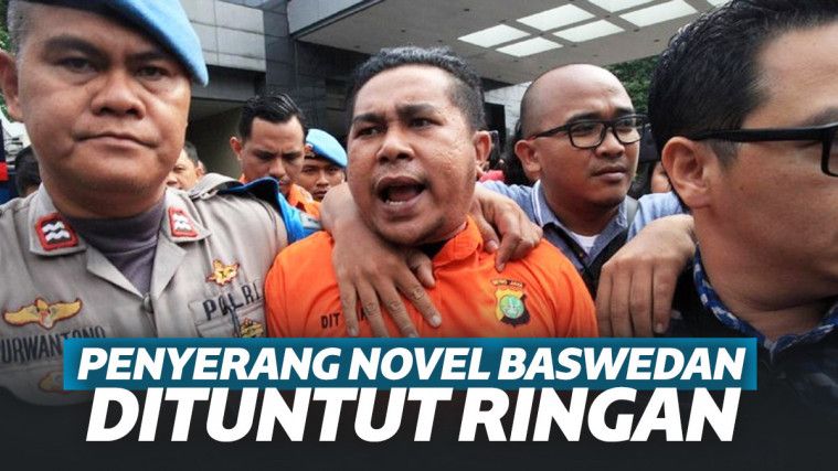 Alasan Penyerang Novel Baswedan Dituntut 1 Tahun Penjara!