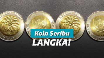 ilustrasi koin Rp 1000,-