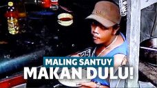 Maling tertangkap cctv