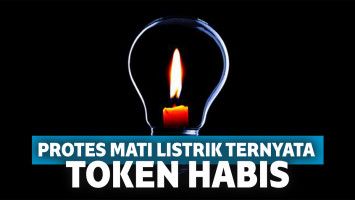 Ilustrasi mati listrik