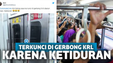 Terkunci di gerbong KRL