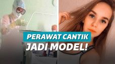 Perawat Rusia yang fotonya sempat viral kini meniti karir di dunia modeling